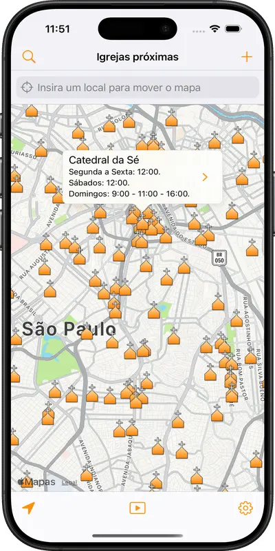 Horários de Missa - Igrejas Perto de Mim