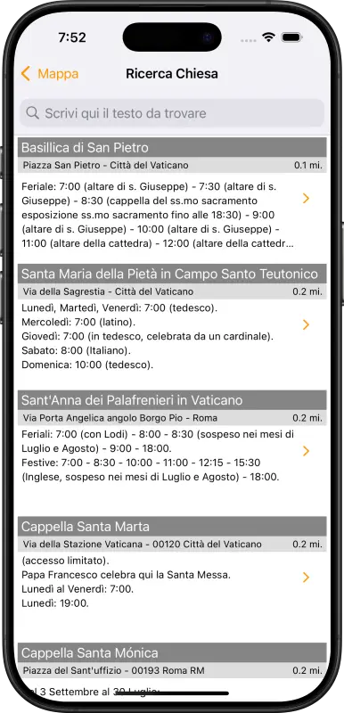 Orari delle Messe - Messa di oggi Orari delle Messe - Messa di oggi