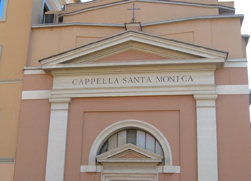 Capilla de Santa Mónica-Horarios de Misa
