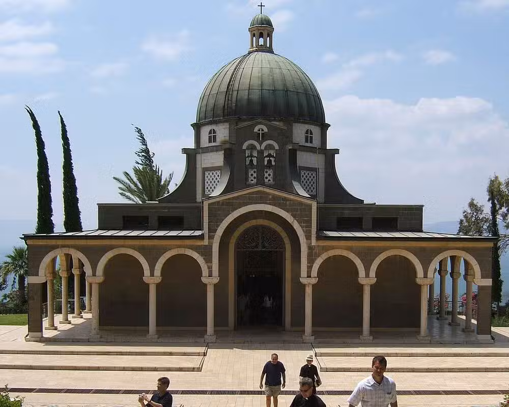 Iglesia de las Bienaventuranzas-Tierra Santa-Horarios de Misa