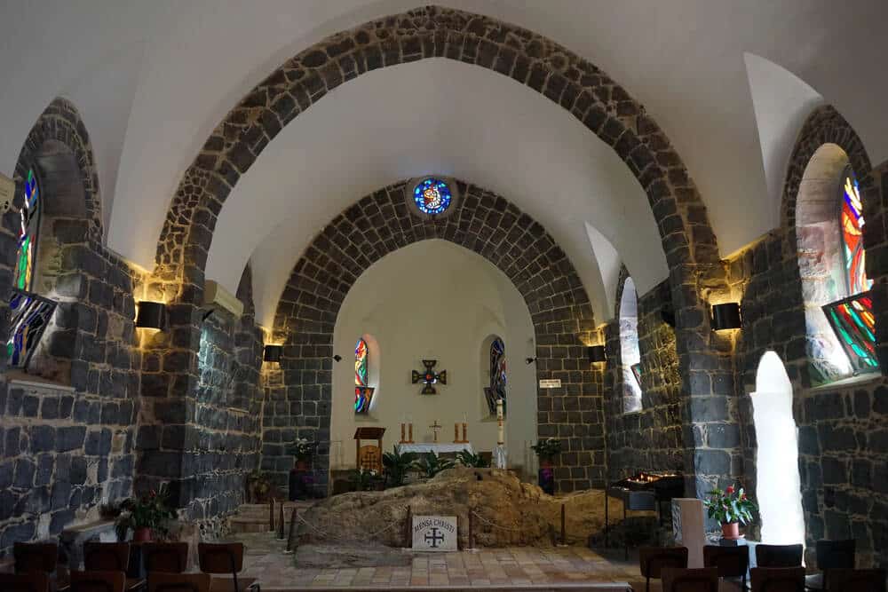 Iglesia del Primado de San Pedro-Monte Tabor-Galilea-Horarios de Misa