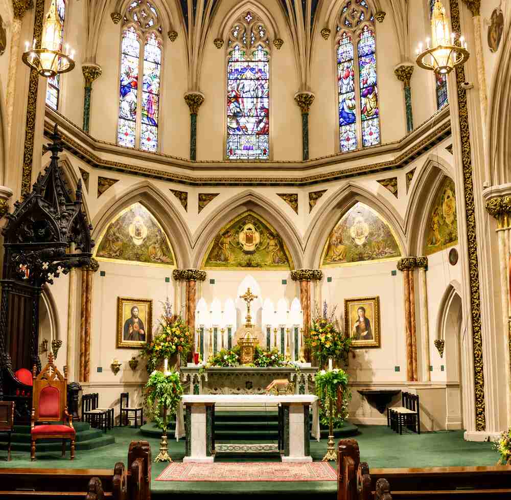 Iglesias Católicas en Nueva Jersey - Pro-Cathedral of Saint Patrick in Newark - Horarios de Misa