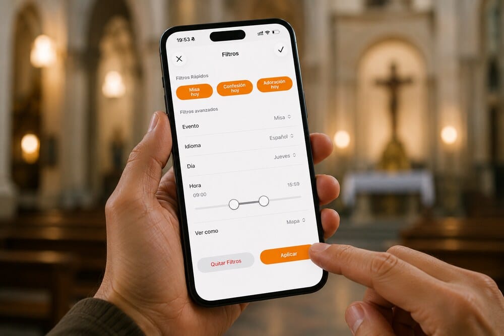 ¿Puedo Guardar mis Parroquias Favoritas en la App?