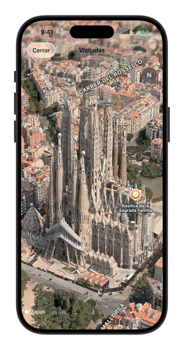 Vista 3D - Parroquias Favoritas - Horarios de Misa