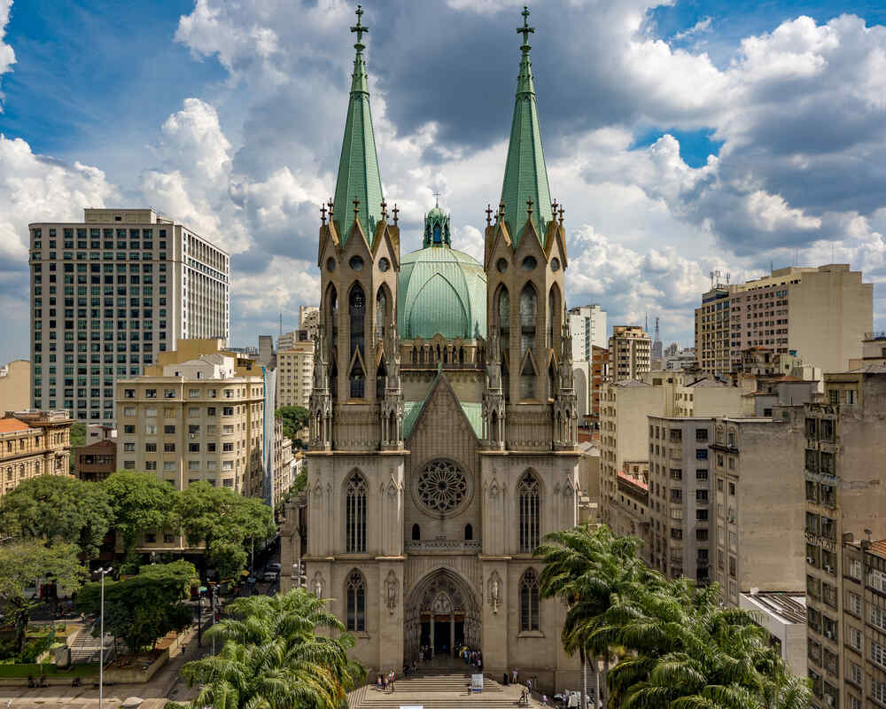 Catedral de Sao Paolo - Iglesias Católicas en Sao Paulo - Horarios de Misa